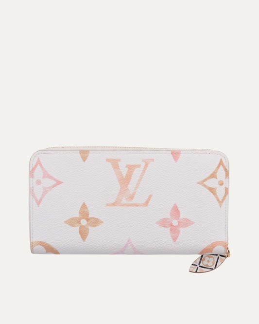 Spring in the City Monogram Zippy Wallet