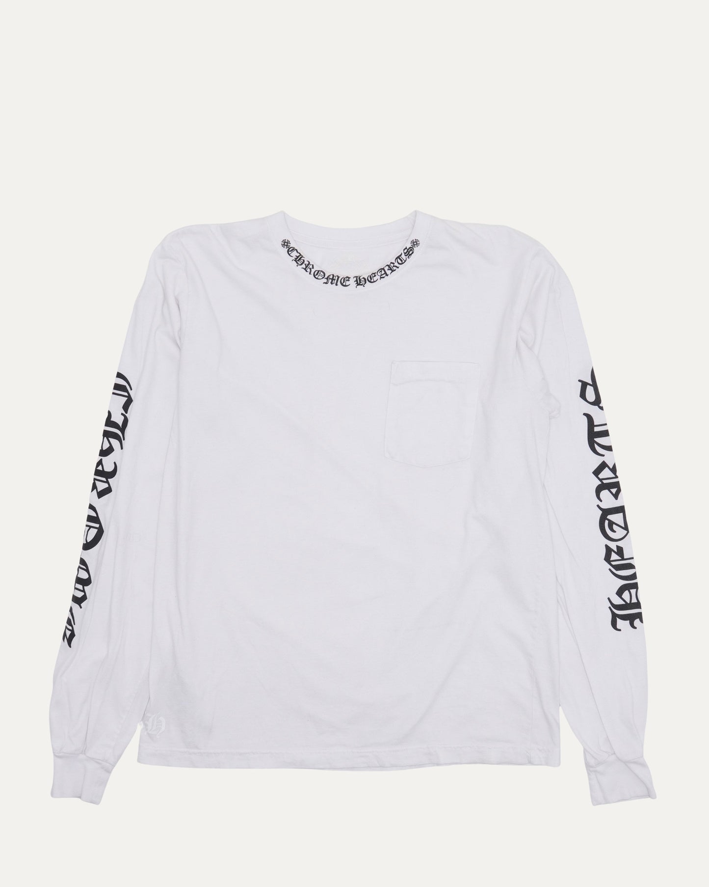 Neck Logo Long Sleeve T-Shirt
