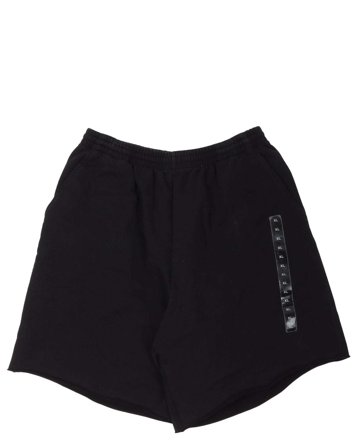Size Sticker Sweat Shorts