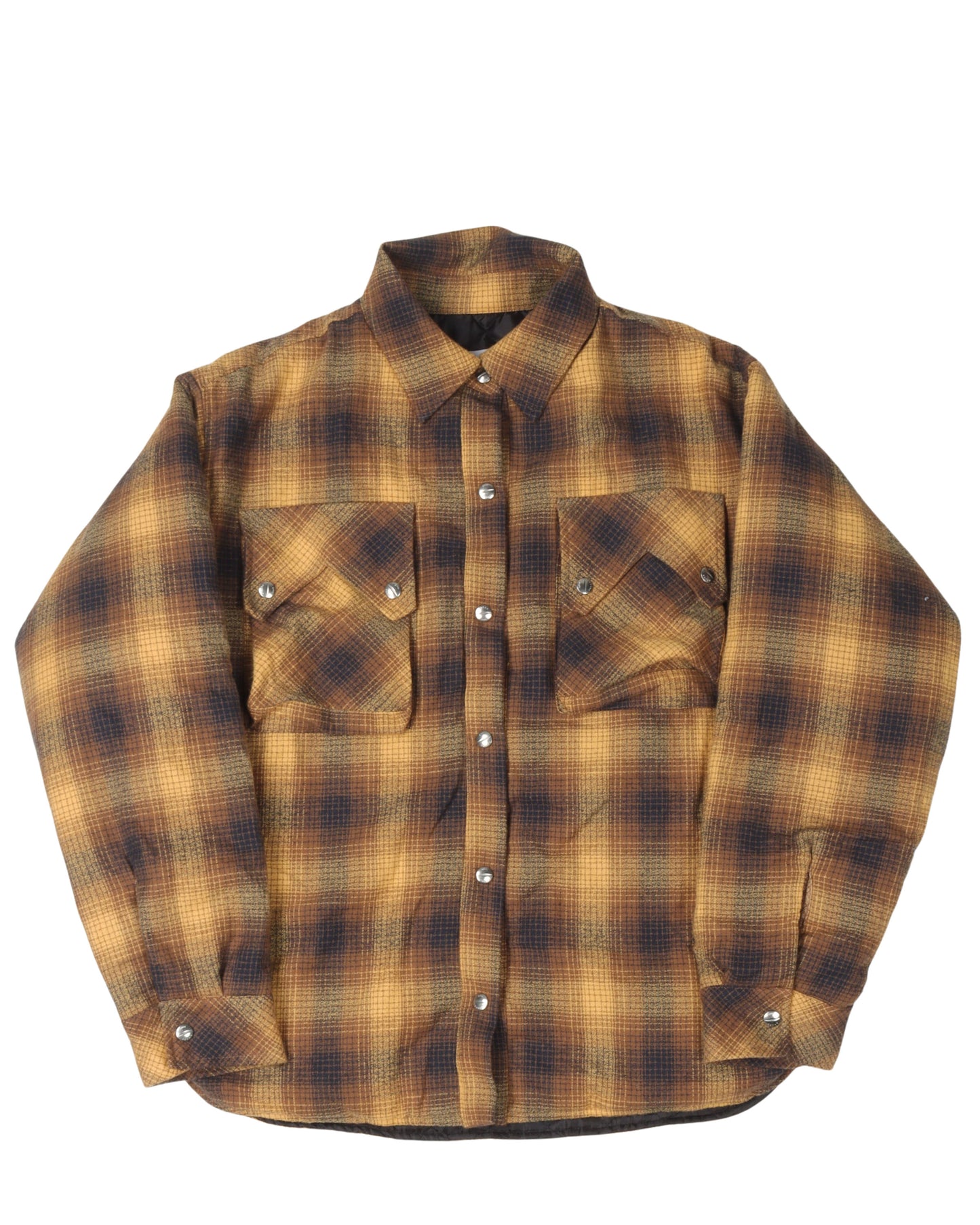 Quilted Padded Flannel Jacket