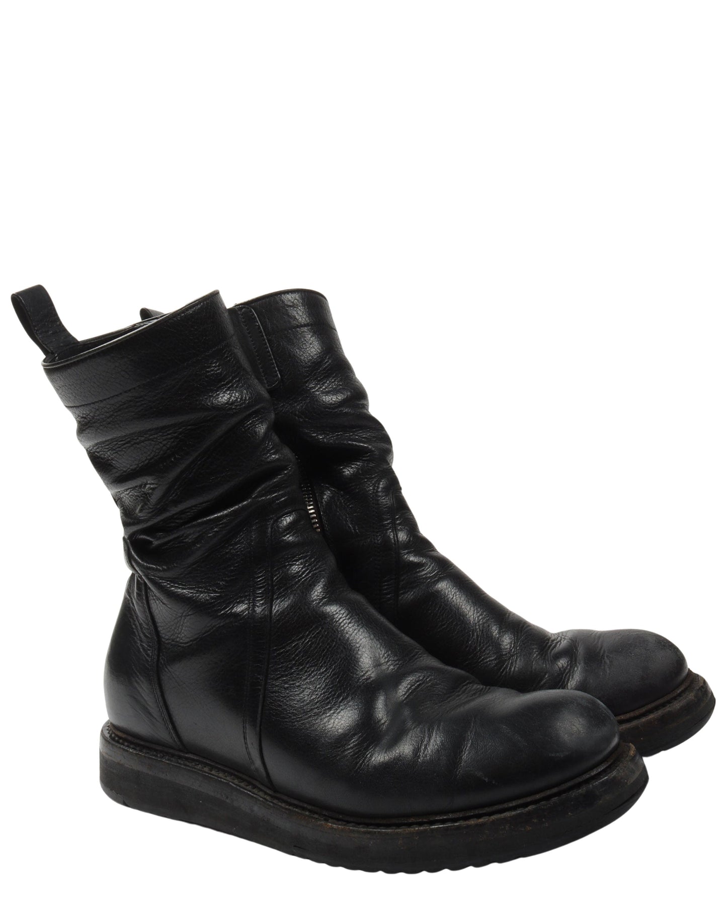 SS18 "DIRT" Calf Leather Creeper Boots