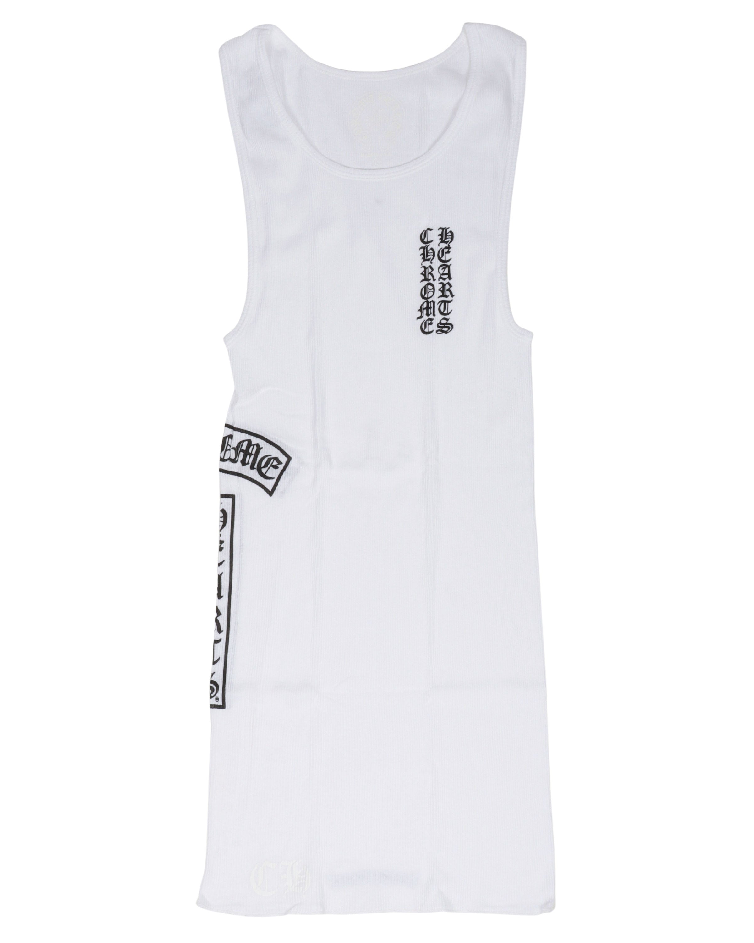 Chrome Hearts Ribbed Tank Top Chrome Hearts Ribbed Tank Top