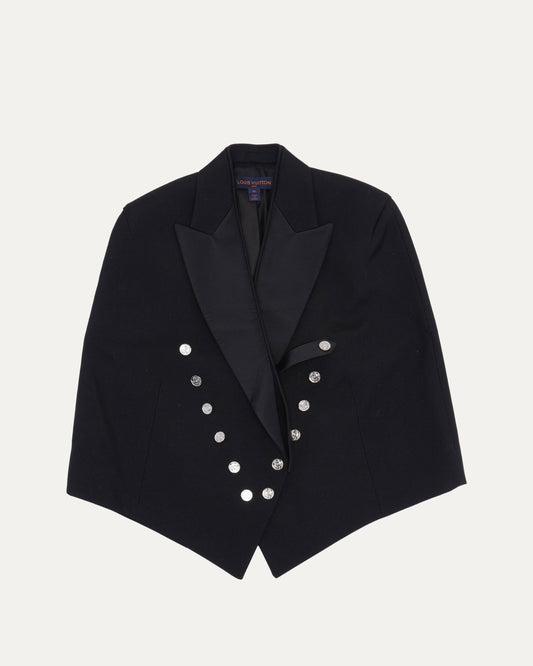 Sleeveless Tuxedo Jacket