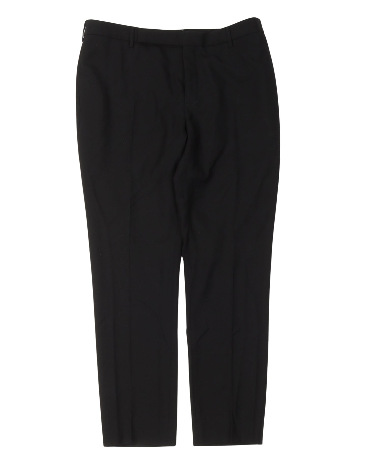 Wool Pleated Trousers