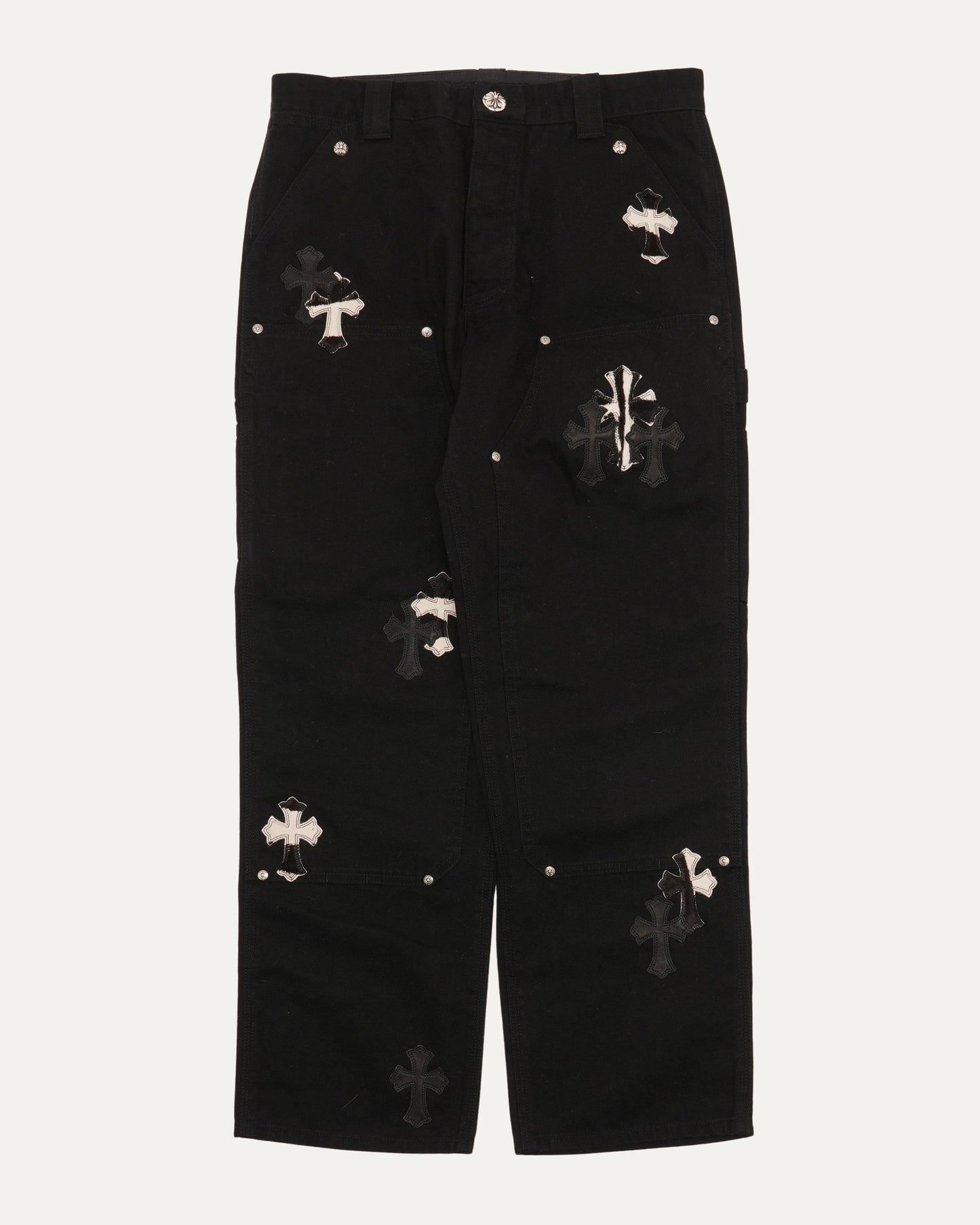 Cross Patch Double Knee Carpenter Pants
