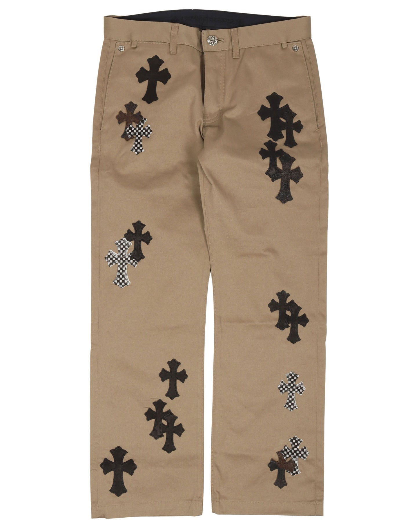 Cross Patch Chino Pants