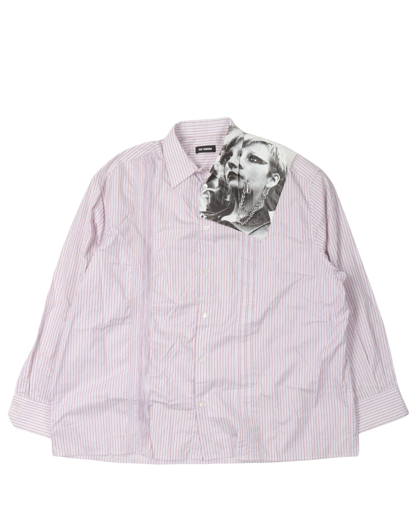 Striped Graphic Cotton Shirt