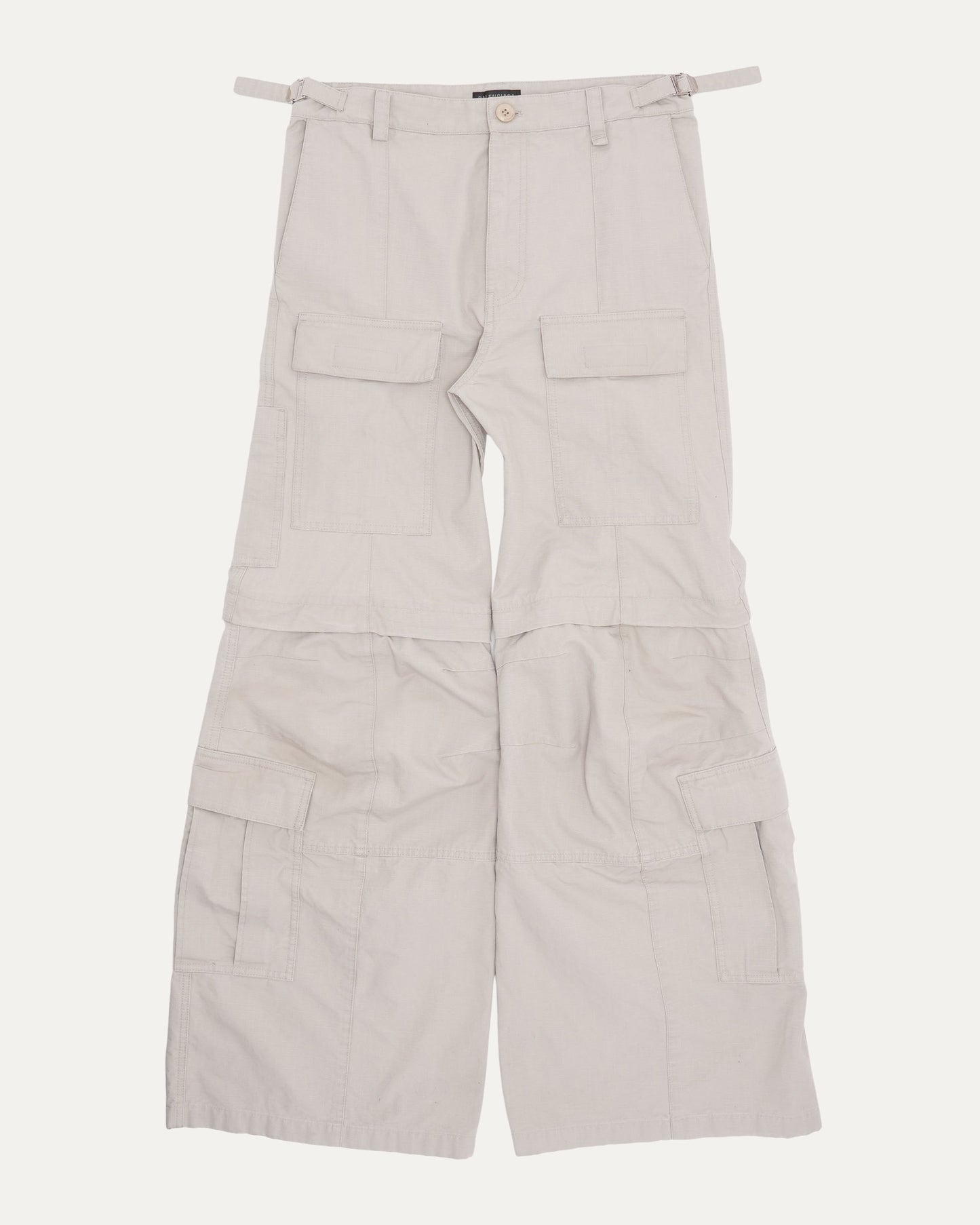 Convertible Flare Cargo Pants