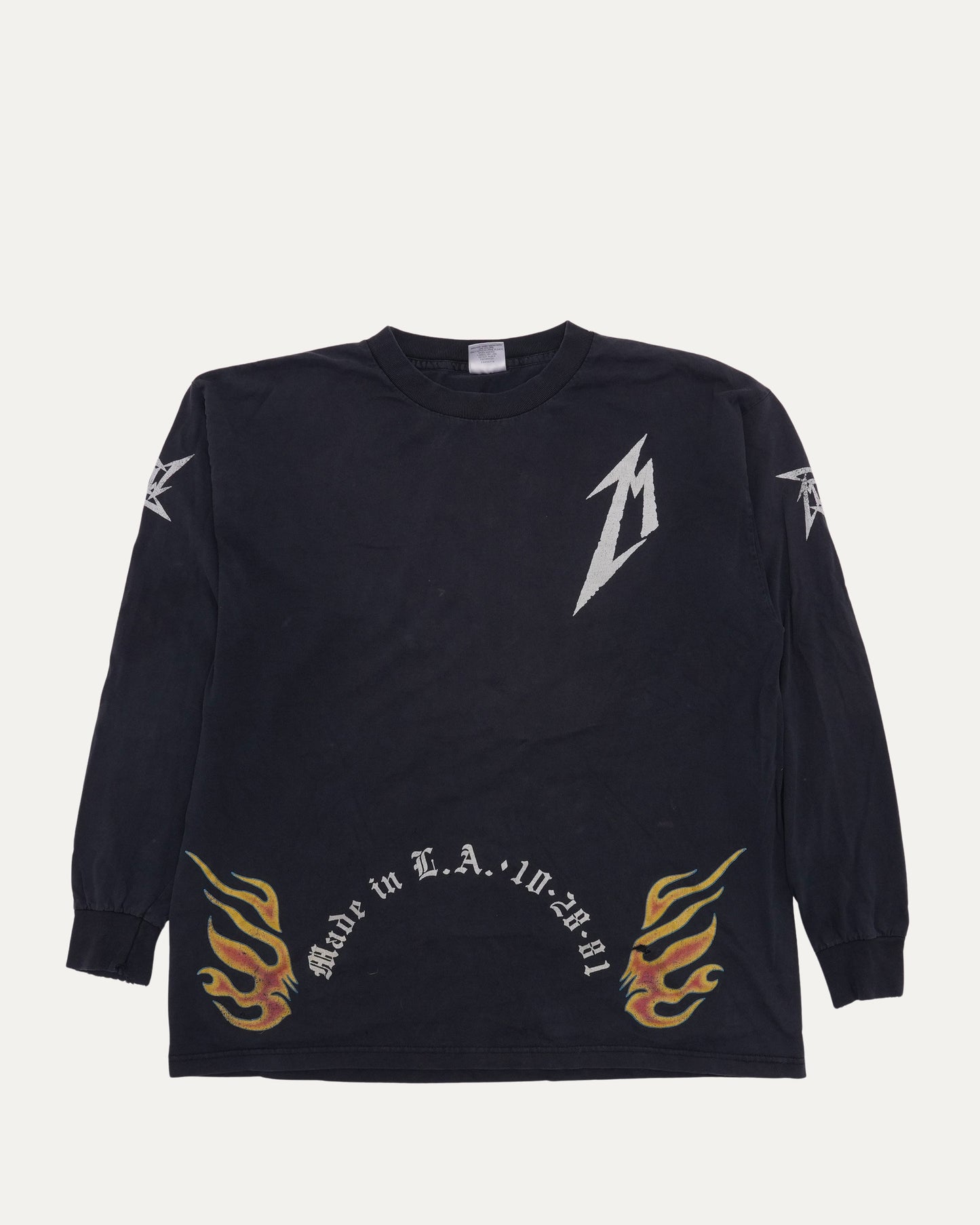 Metallica San Francisco 15 Year Anniversary Long Sleeve T-Shirt