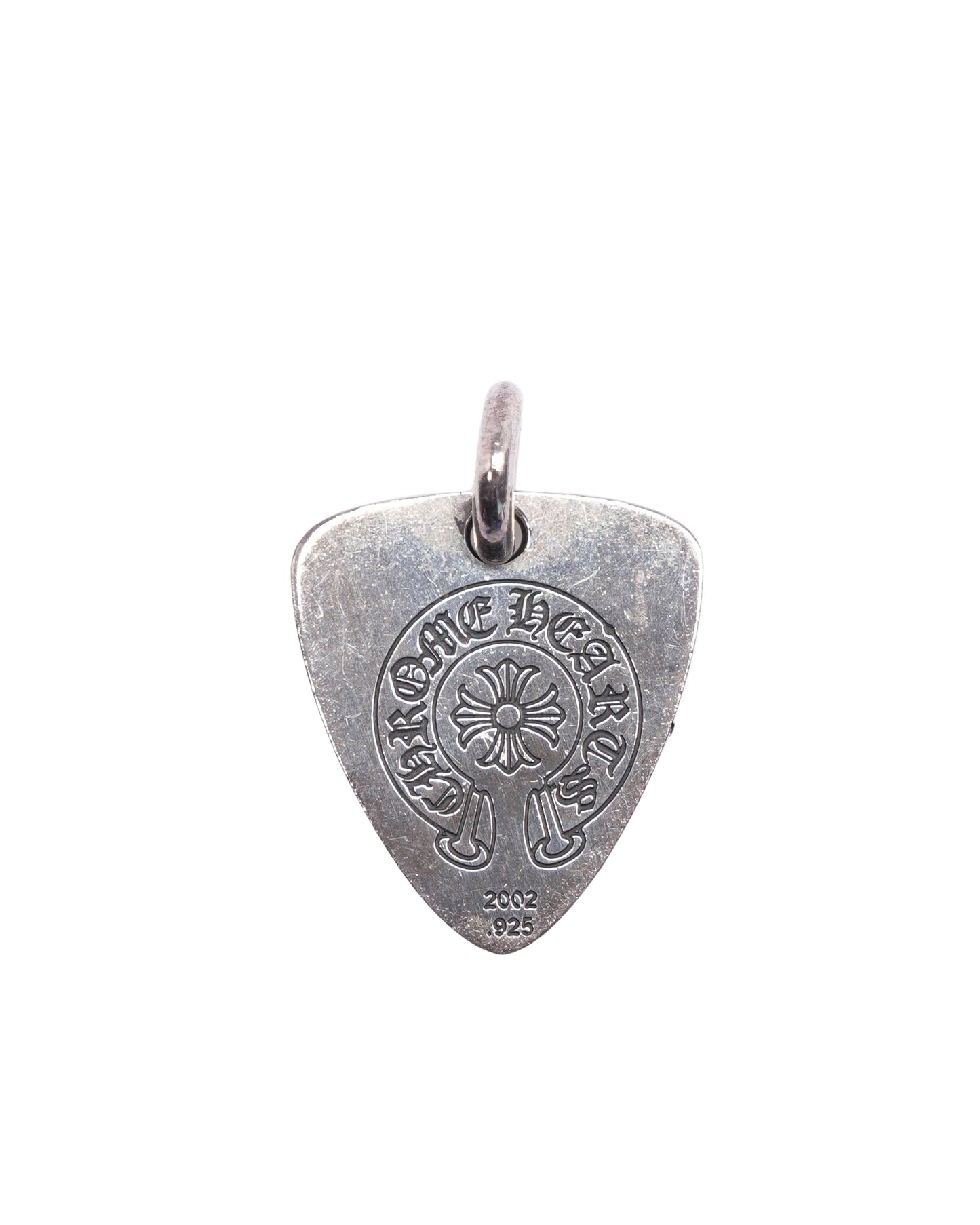 Horseshoe & Plus Cross Guitar Pick Pendant