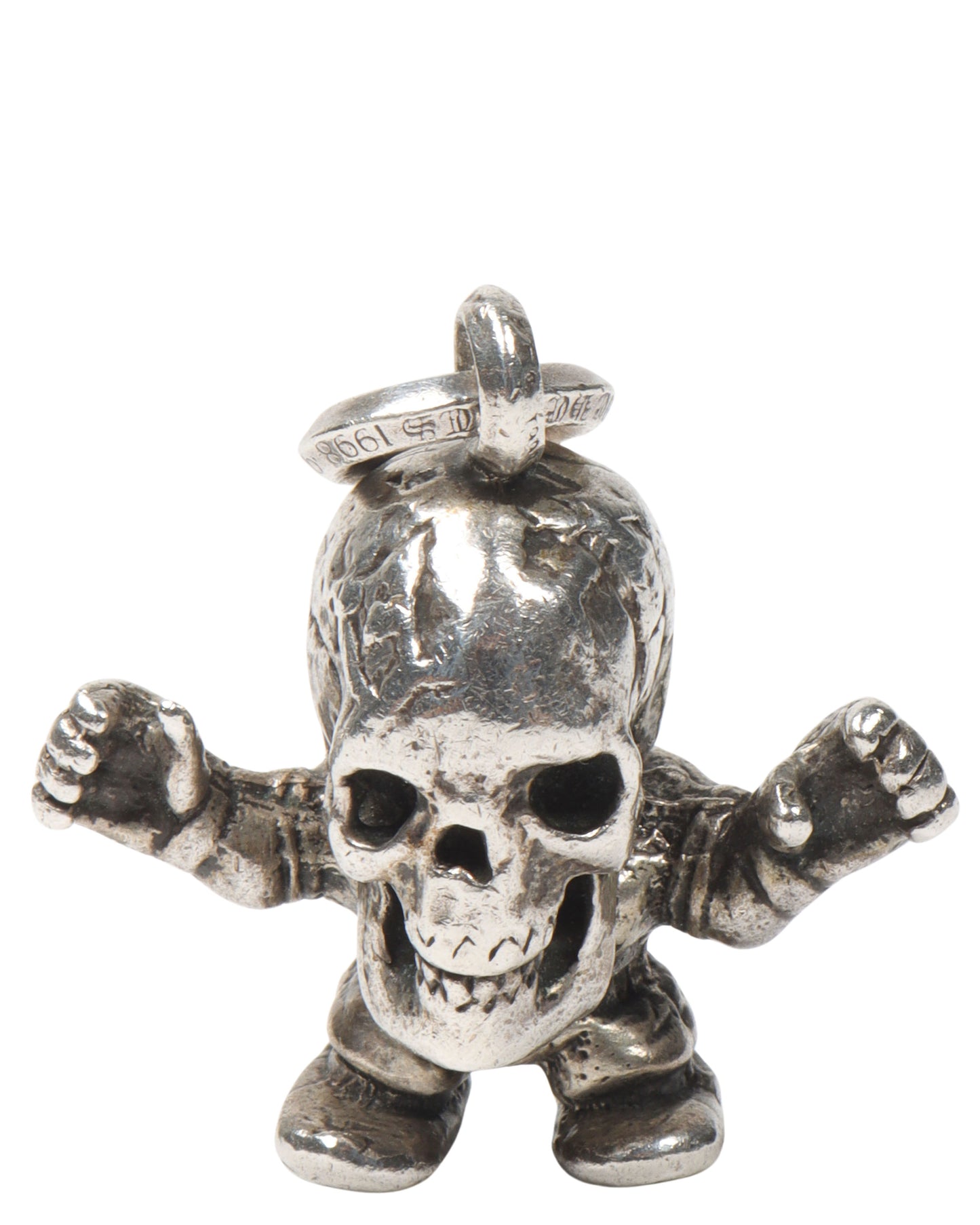 "Harris Teeter" Silver Foti Pendant