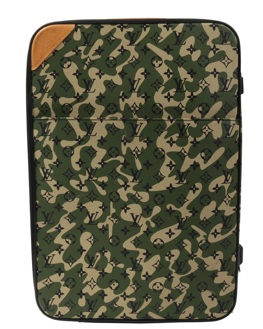 Takashi Murakami "Pegase 60" Monogramouflage Roller Suitcase
