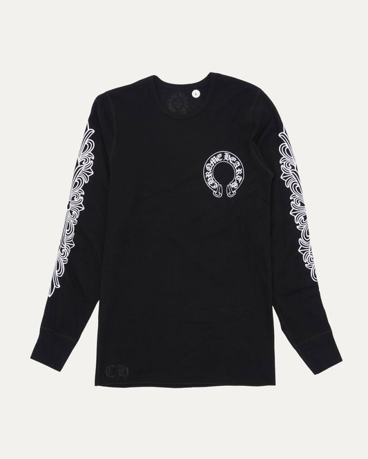 Horseshoe Logo Thermal Long Sleeve T-Shirt