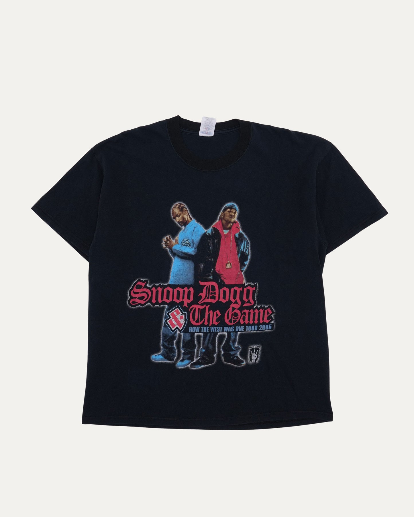 Snoop Dogg and The Game How the West was Won Tour 2005 T-Shirt
