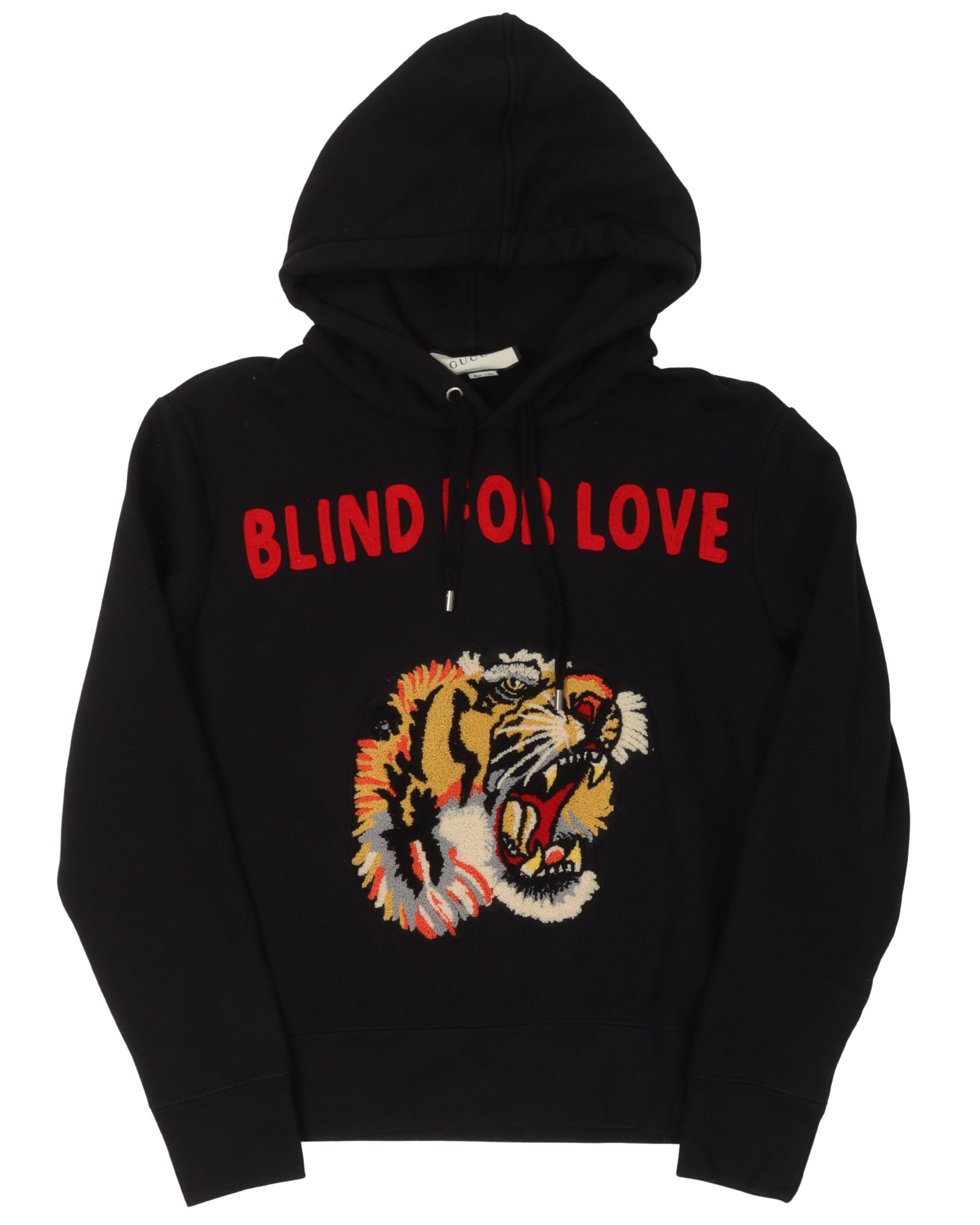 Sui uddybe ært Gucci Blind For Love Tiger Hoodie