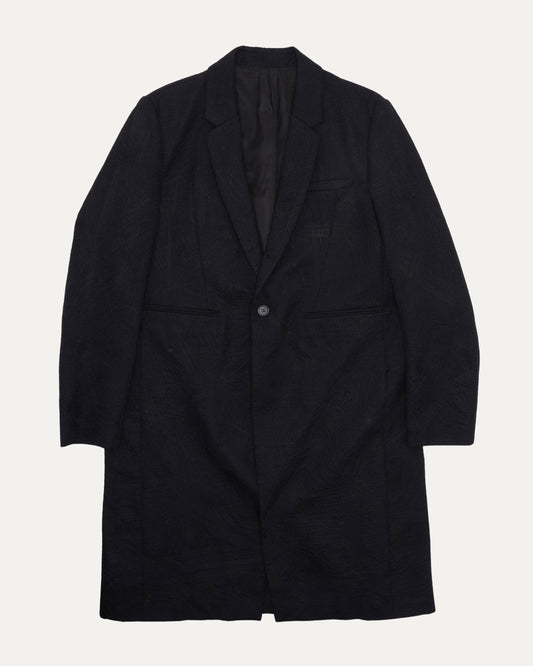 Random Stitch Tailored Coat