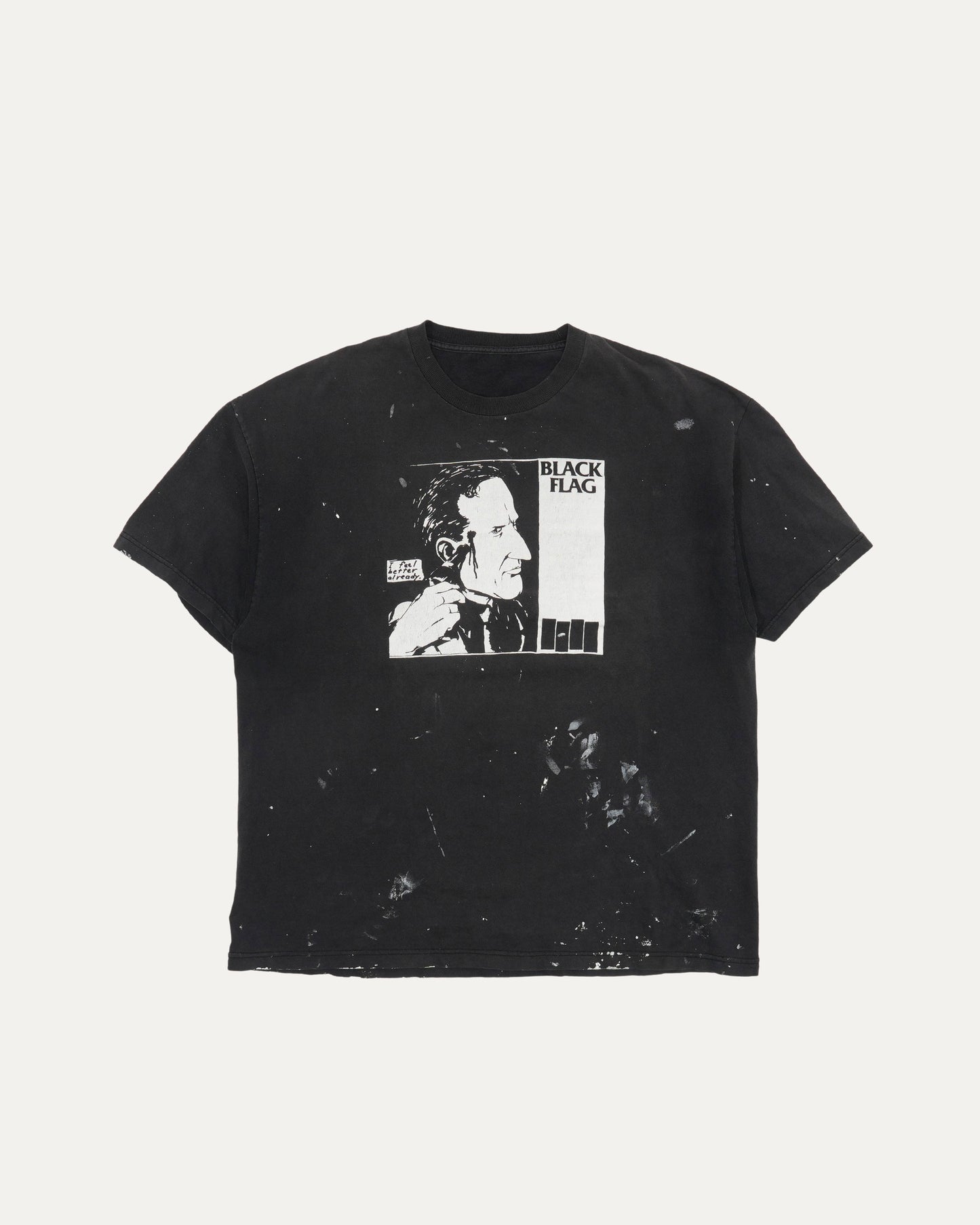 Black Flag 'I Feel Better Already' T-Shirt