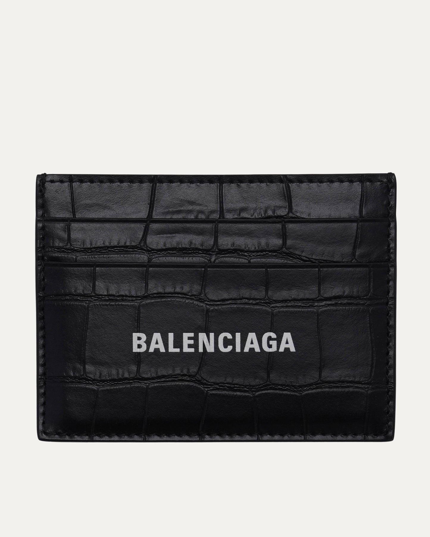 Crocodile Embossed Cash Cardholder