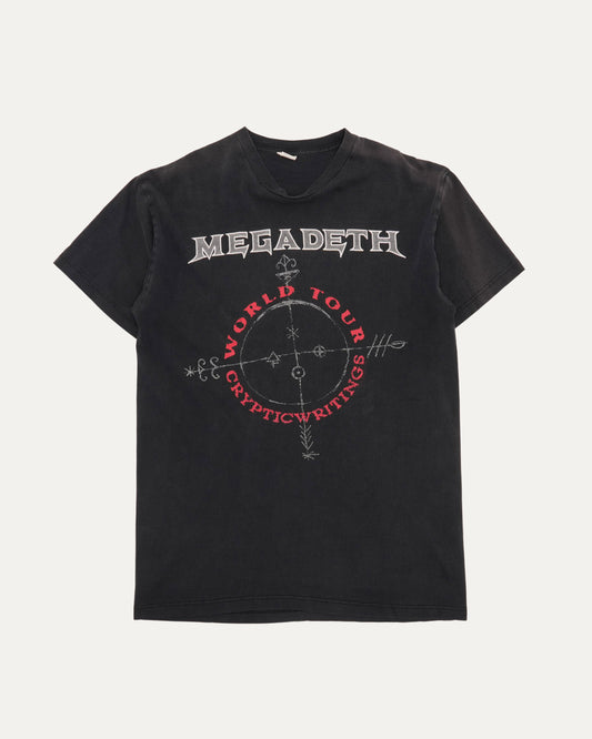 Megadeth Cryptic Writings World Tour 1997 T-Shirt