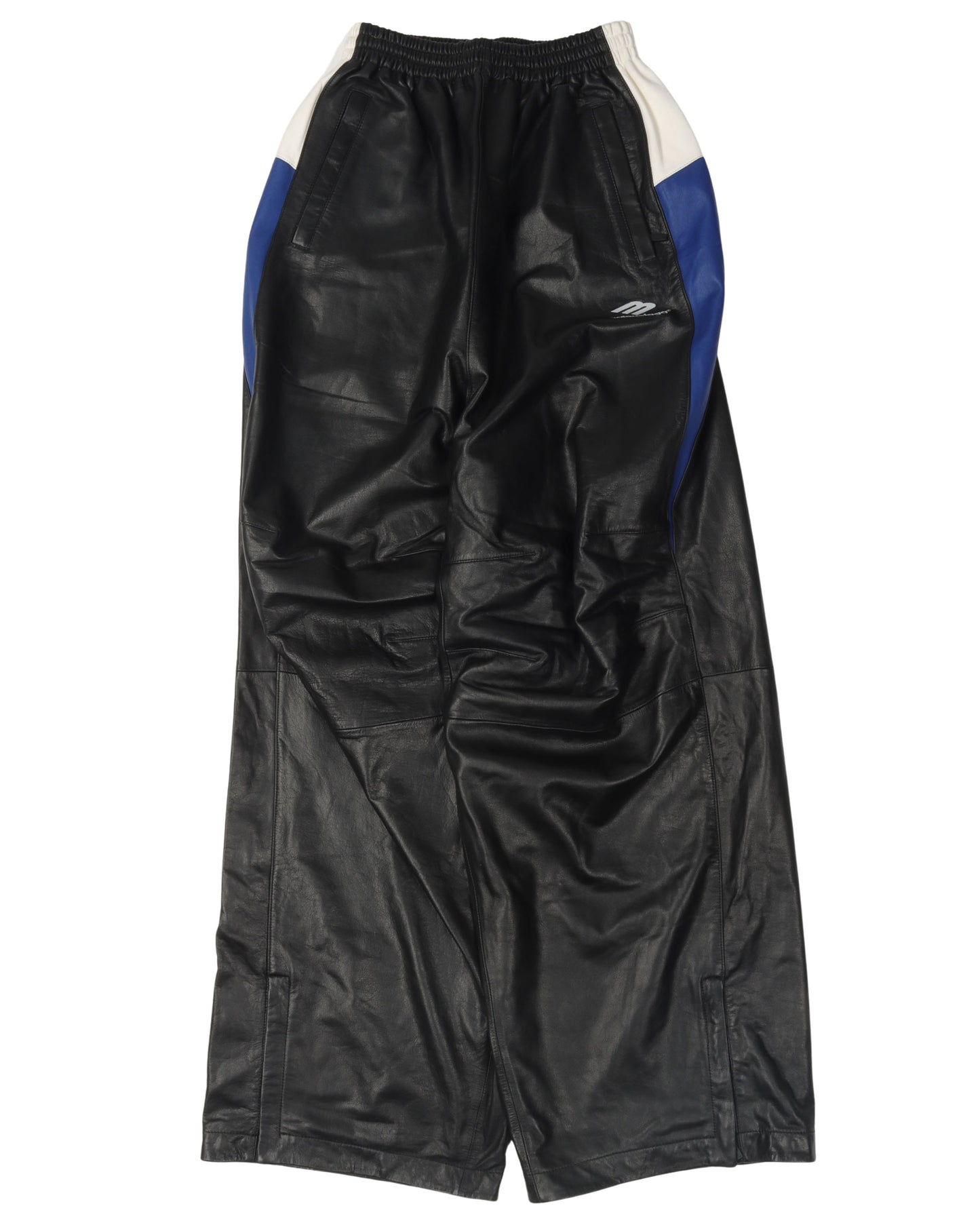3B Leather Track Pants