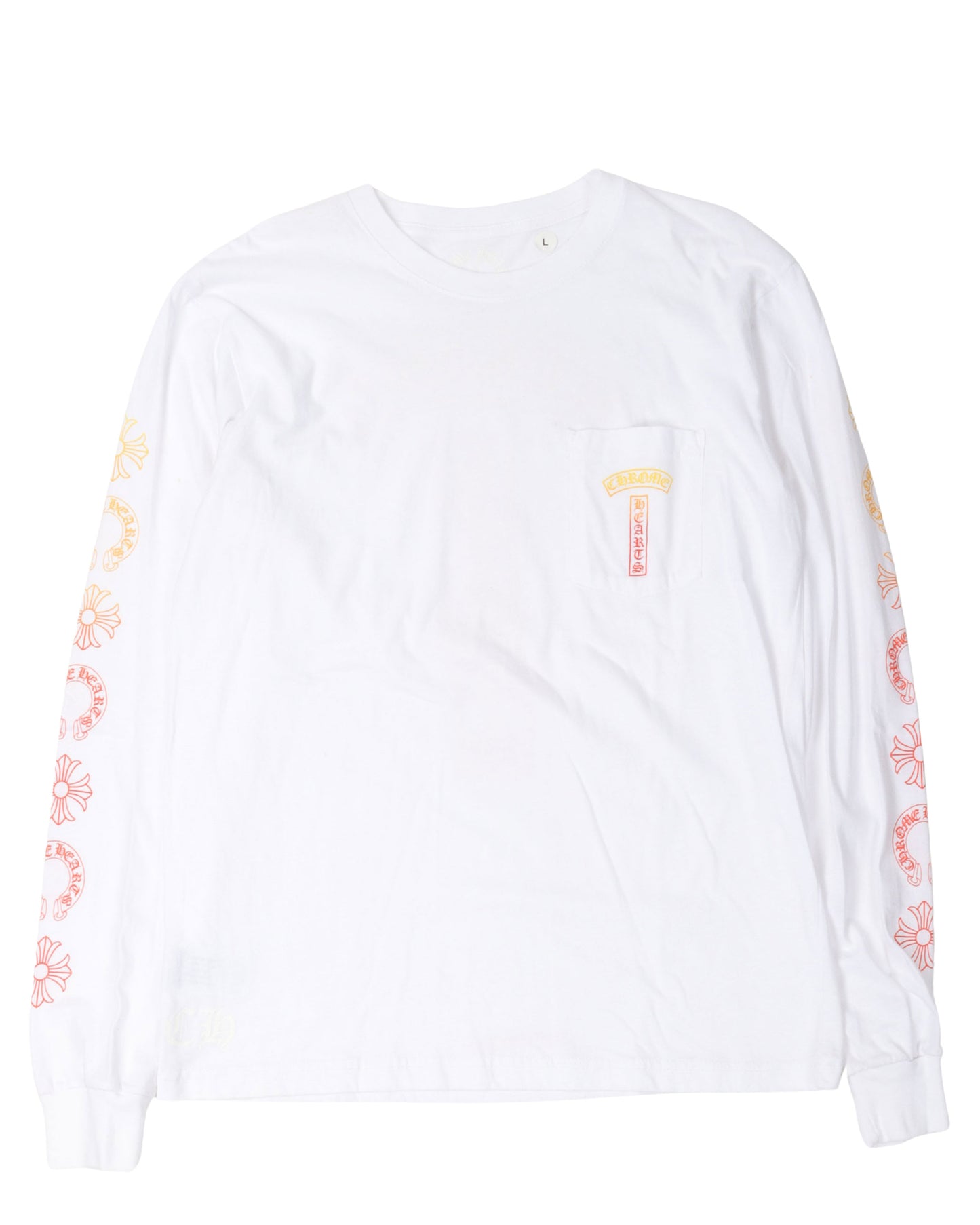 Gradient T-Logo Long Sleeve T-Shirt