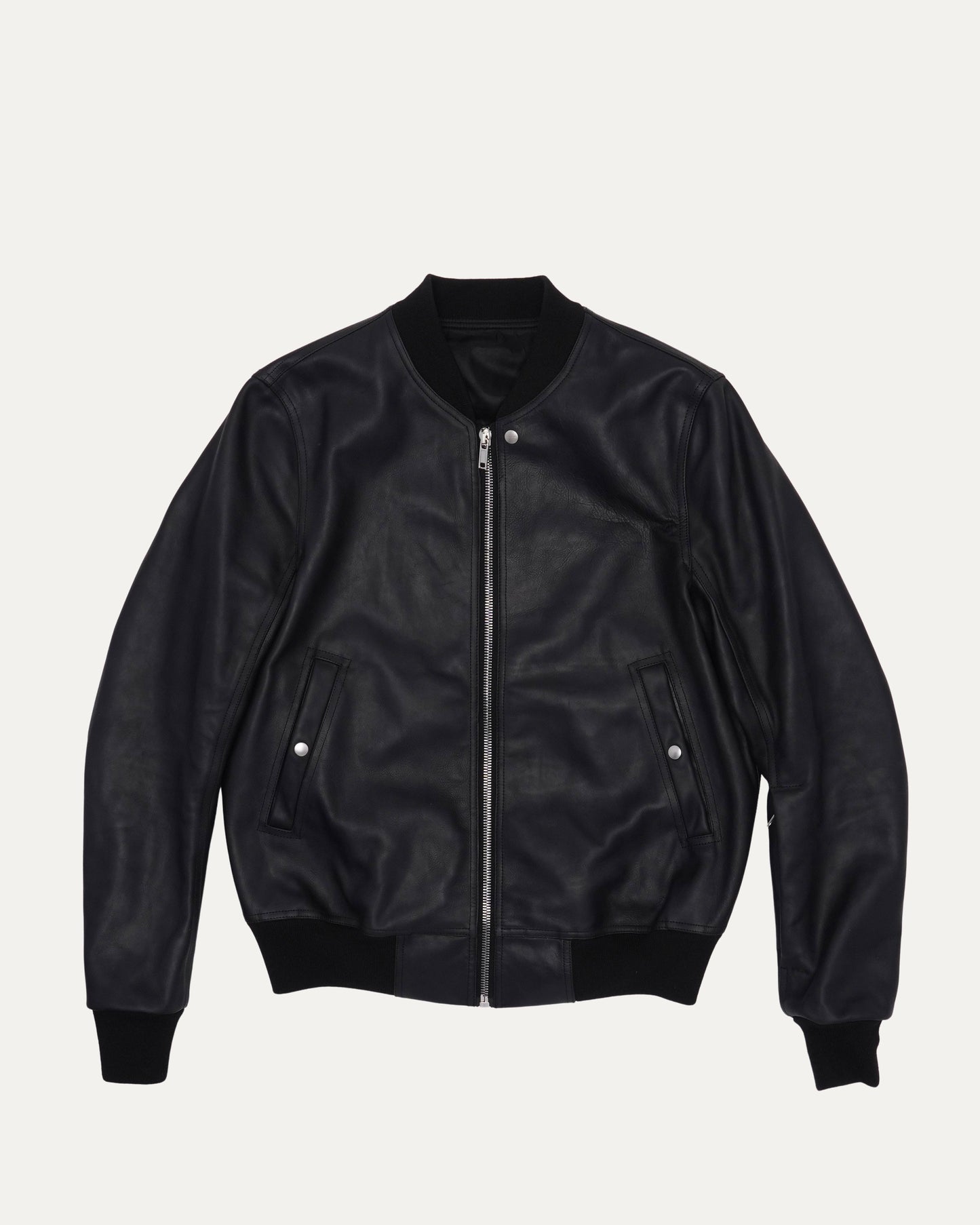 Leather Bomber Jacket