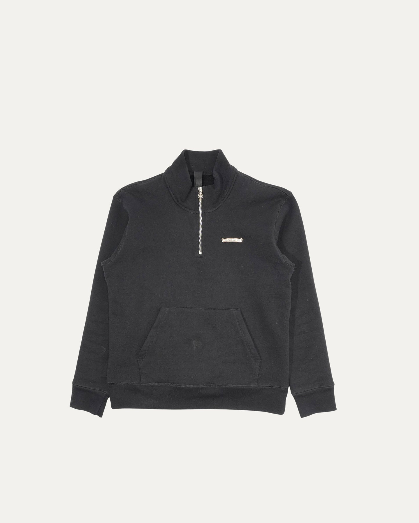Embroidered Quarter Zip Sweatshirt