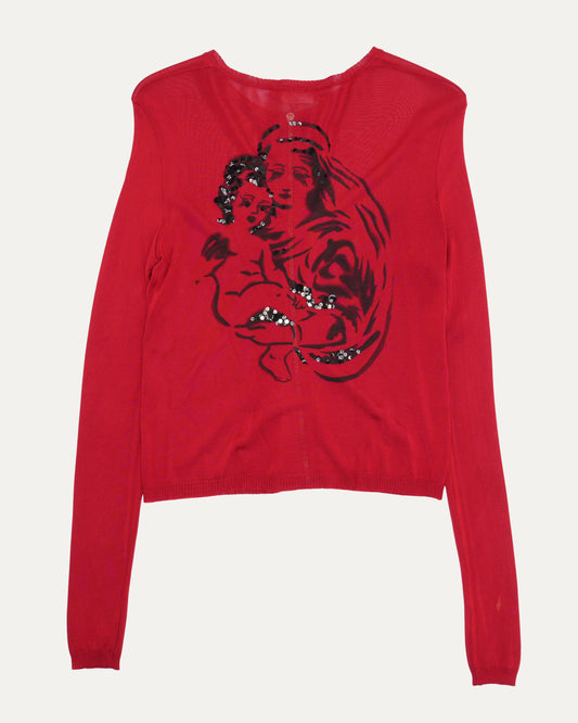 SS 2001 "Holy Mary" Long Sleeve