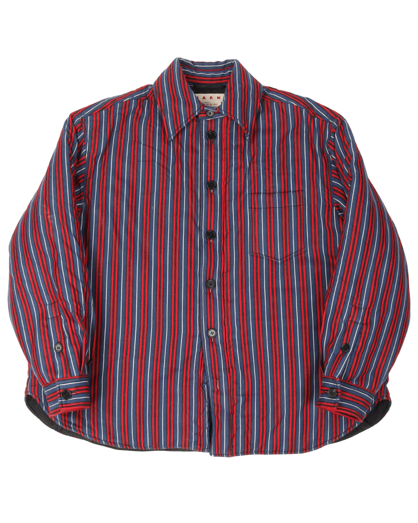 Padded Striped Shirt