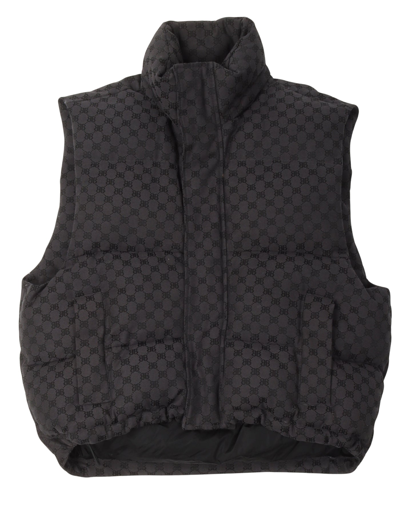 Gucci Hacker Monogram Puffer Vest