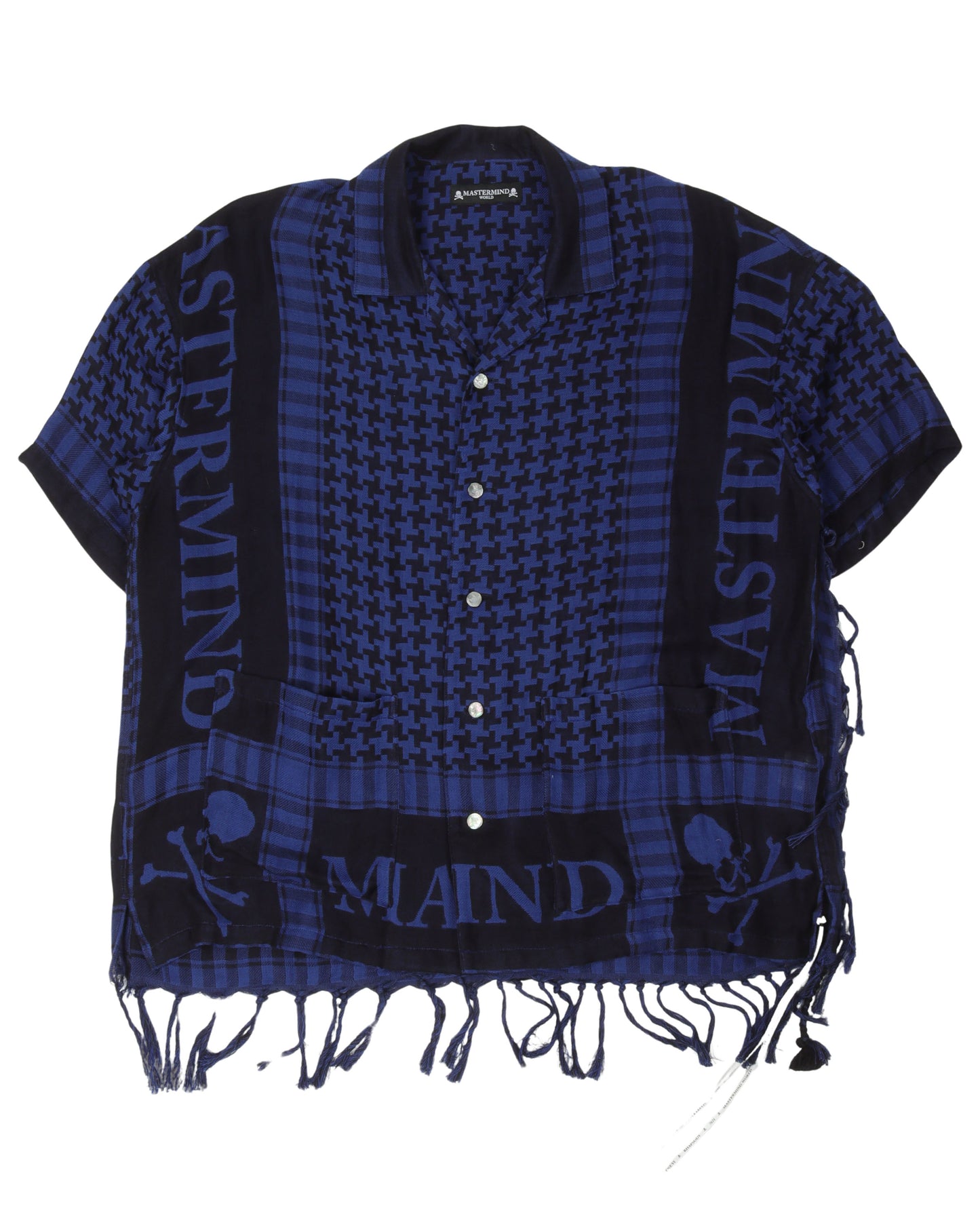 Scarf Button Up Shirt