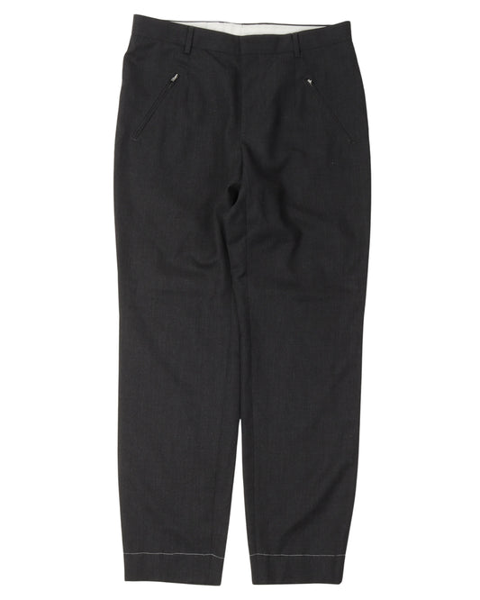 Zipper Pocket Trousers