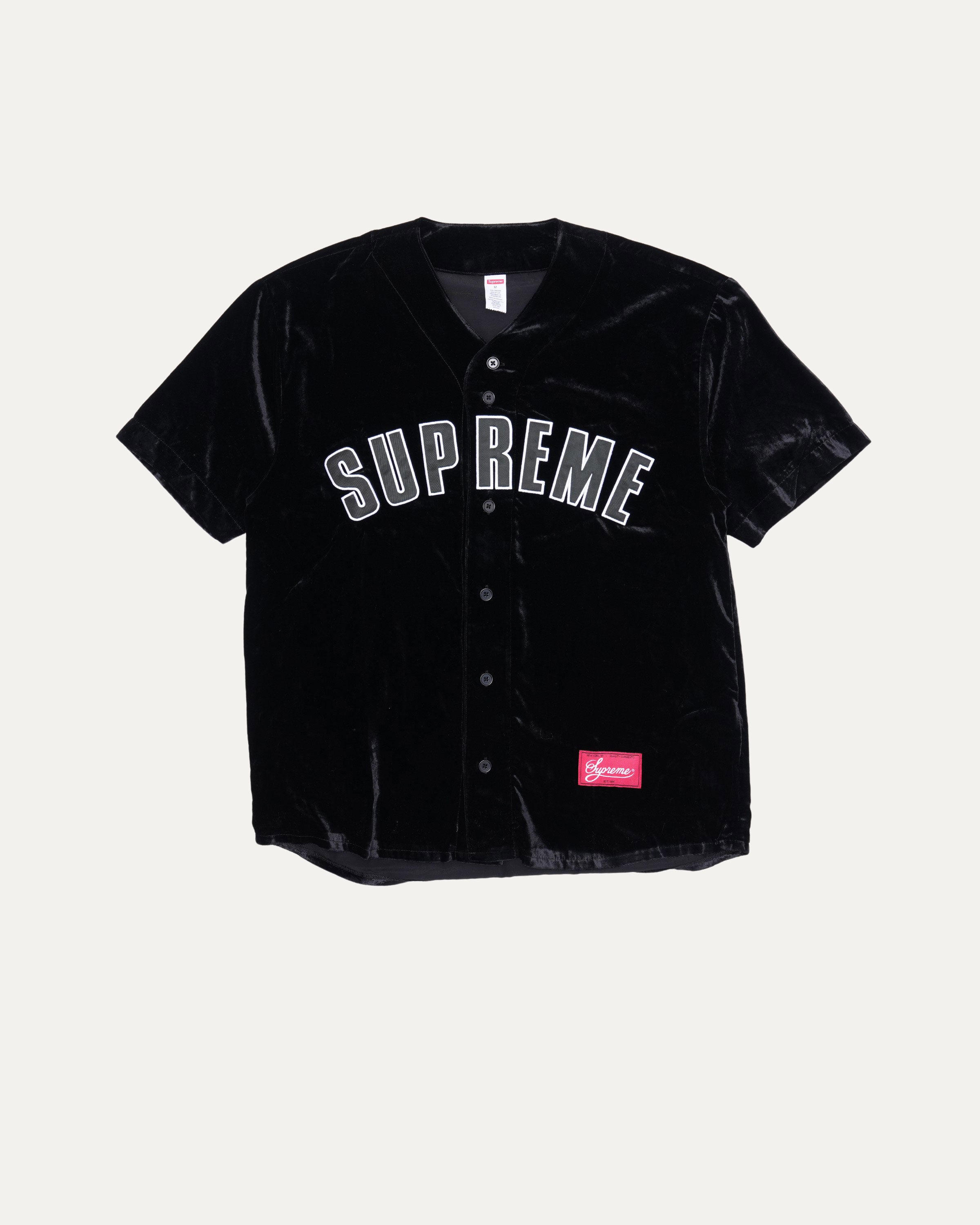Supreme Velvet Baseball Jersey – Justin Reed