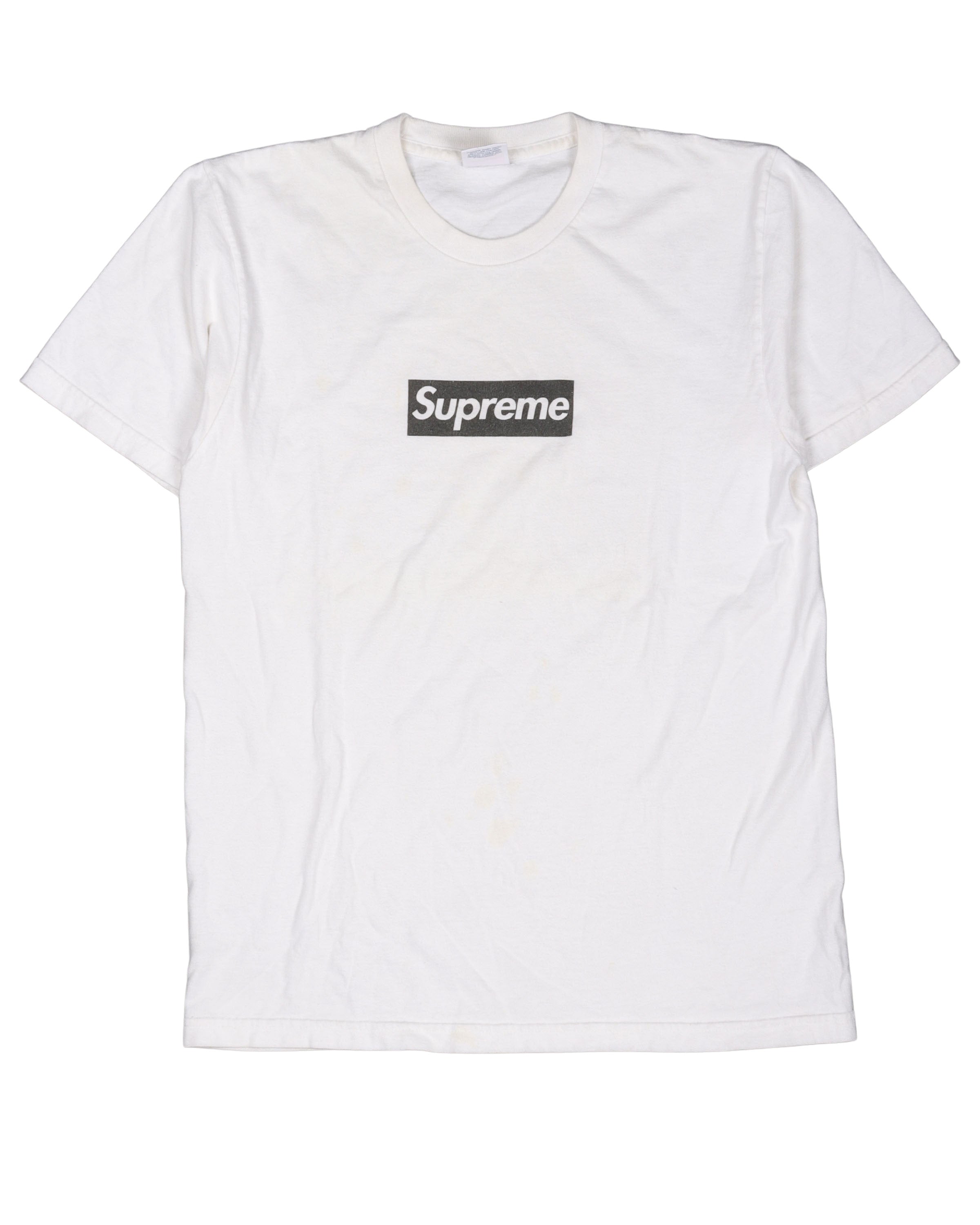 Underinddel tillykke stressende Supreme Paris Opening Box Logo T-Shirt