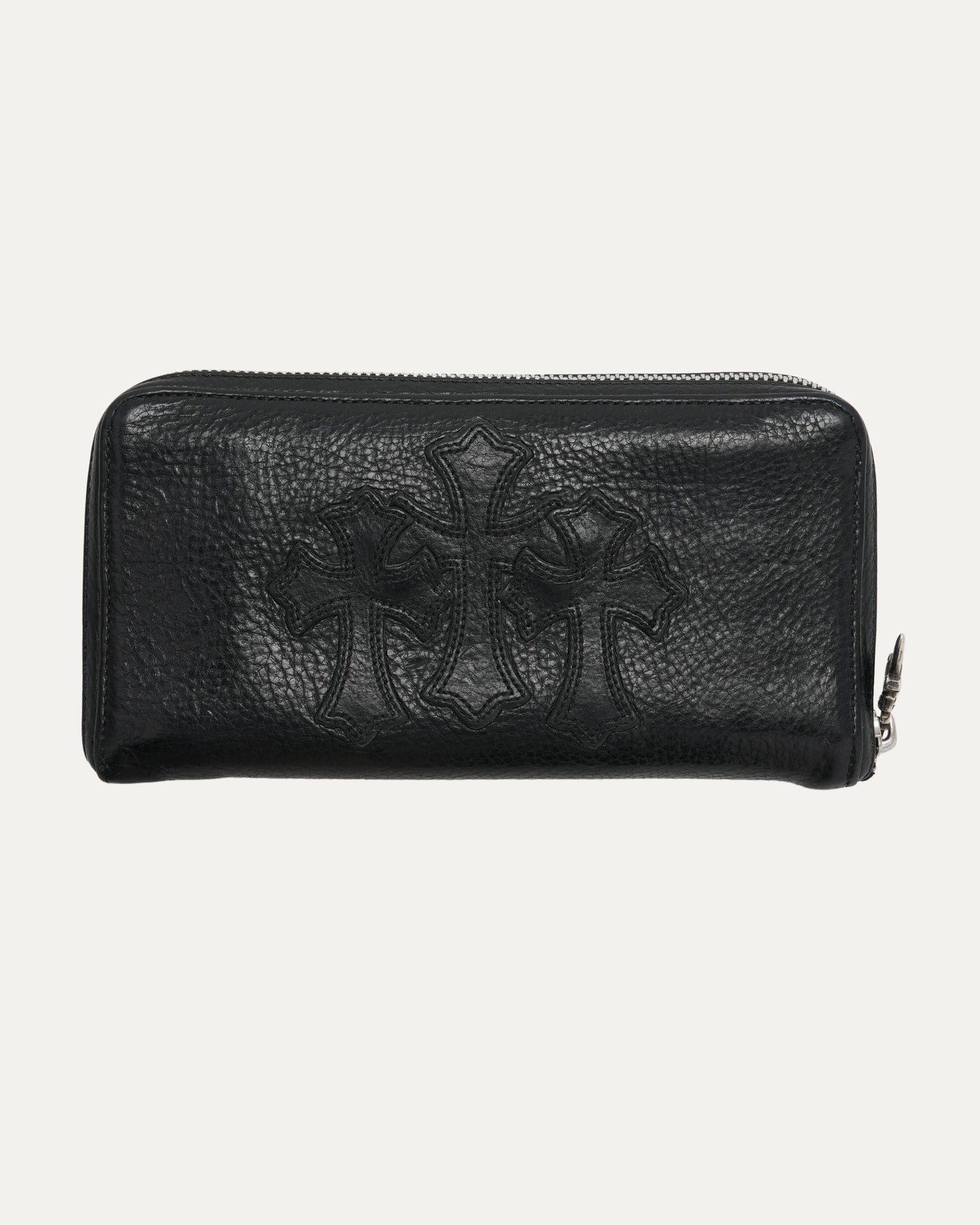 Cemetery Cross Patch Zip Wallet