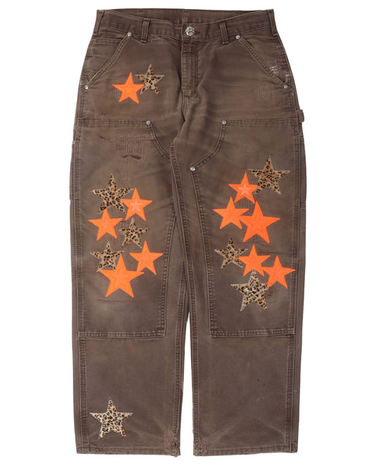 Vegas Exclusive Carhartt Star Patch Double Knee Carpenter Pants