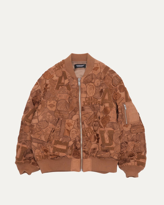 Embroidered Bomber Jacket