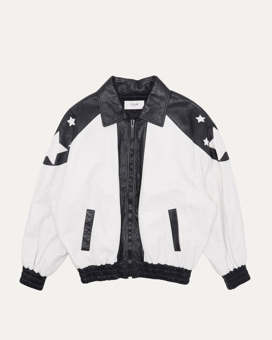 Banks Violette Leather Teddy Jacket