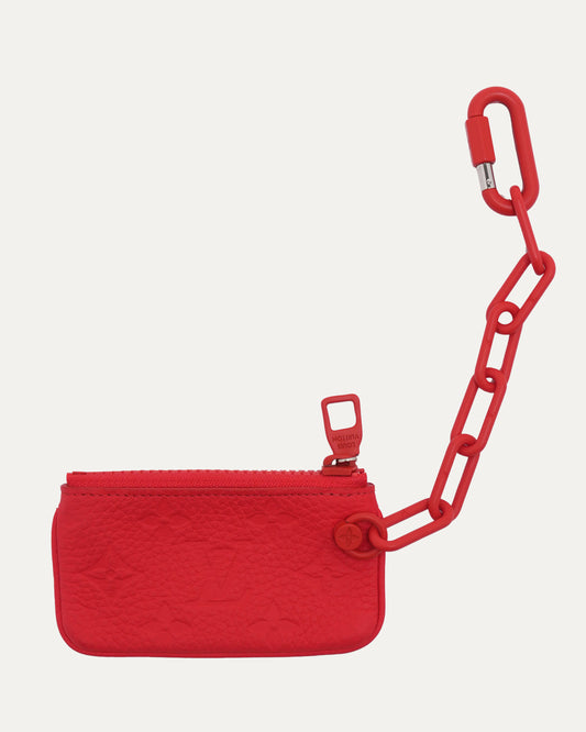 Empreinte Leather Chain Pouch