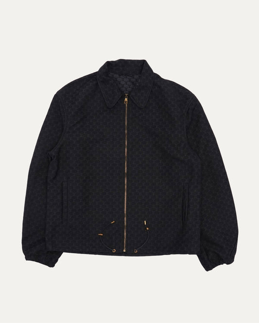 Cotton Blend Monogram Blouson
