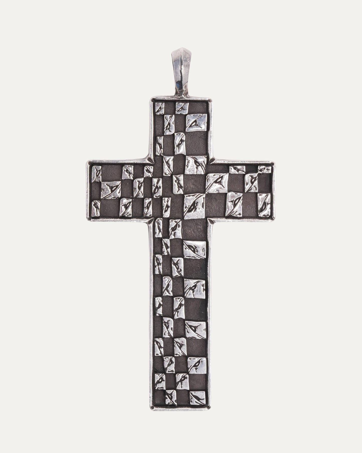 Matty Boy 99 Eyes Cross Pendant
