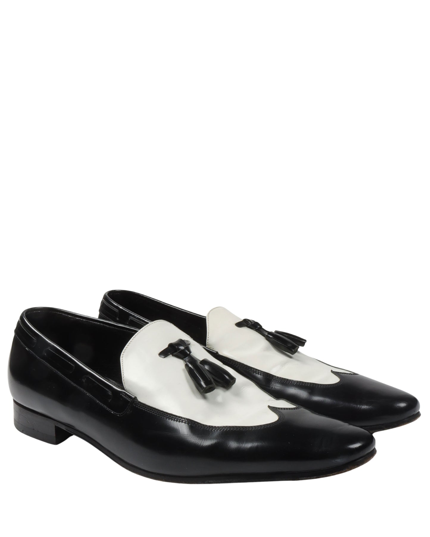 Patent Leather Tassel Loafers