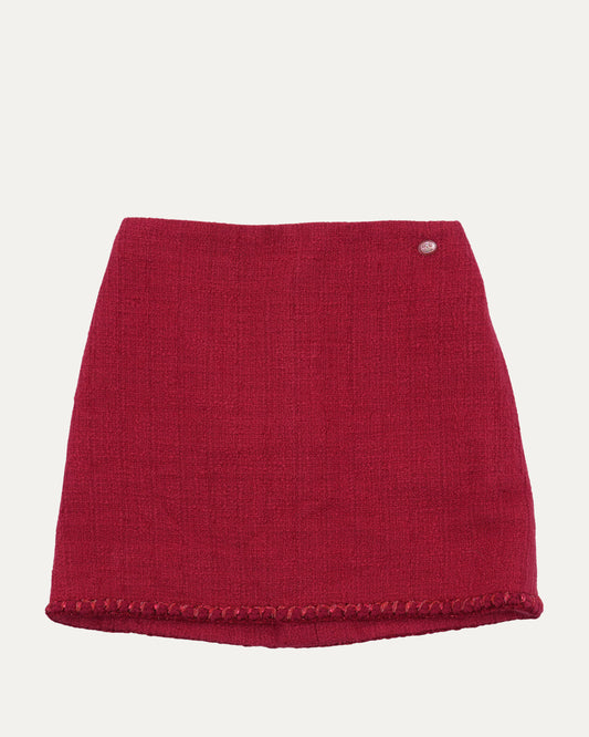 Tweed Mini Skirt