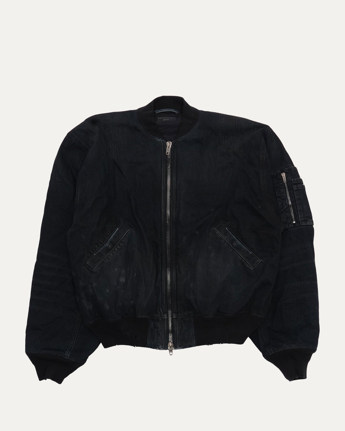 Denim Bomber Jacket