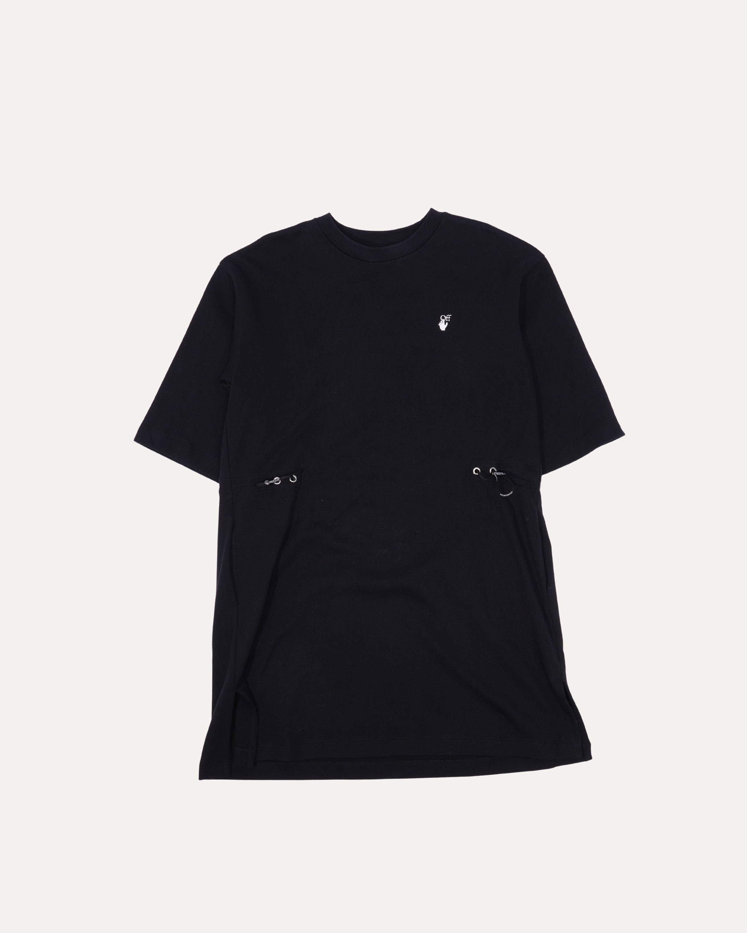 off white tee shirt dress Avriana Off Shoulder T-Shirt Mini Dress | White | Womens