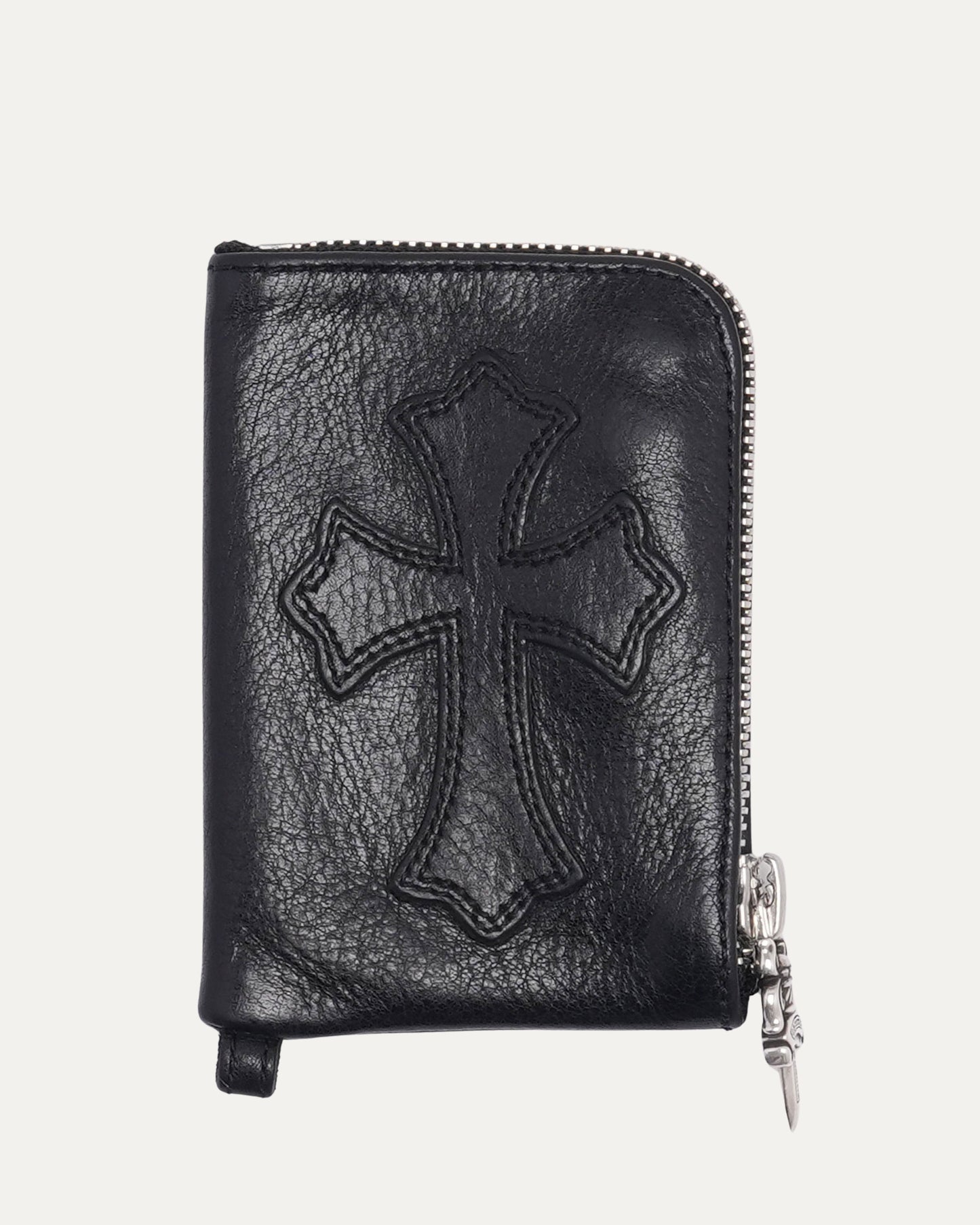 Cross Patch Zip Wallet