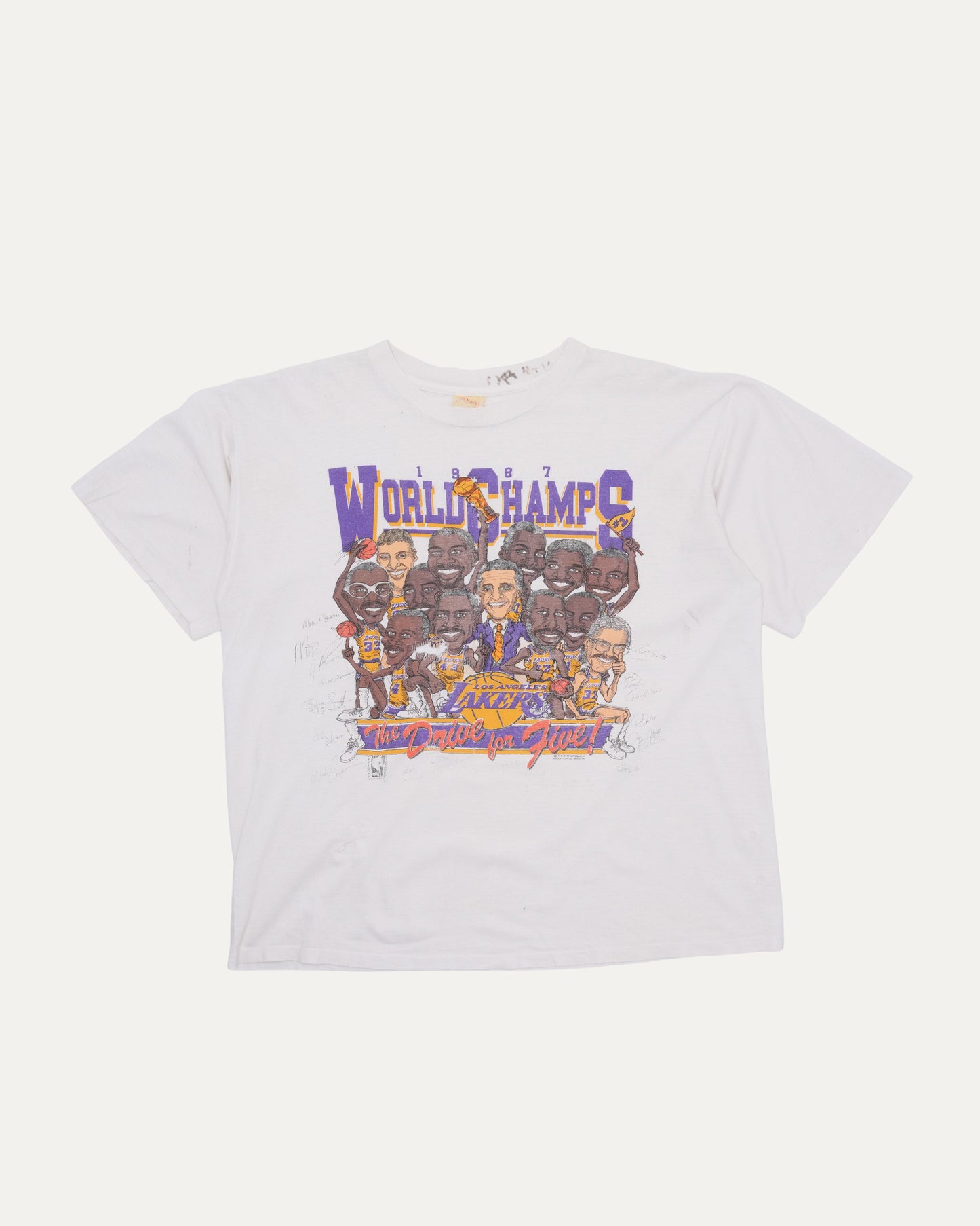 Lakers 1987 World Champions T-Shirt