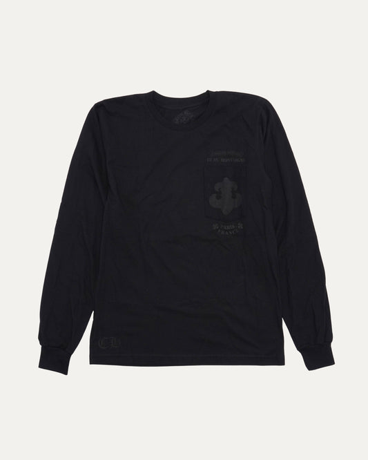 Tonal Paris Long Sleeve Pocket T-Shirt