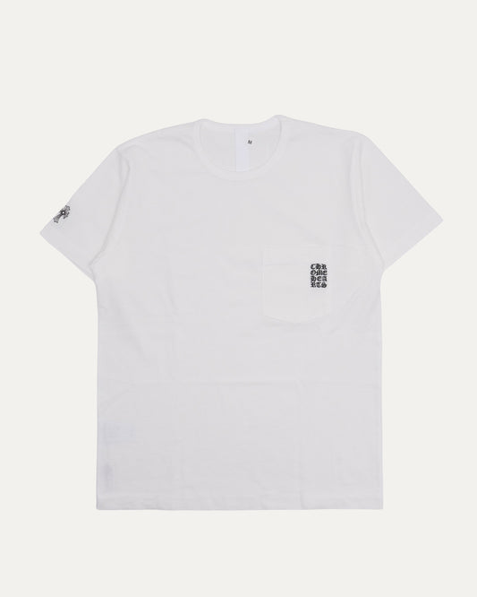 Heavyweight Embroidered Eye Chart Pocket T-Shirt