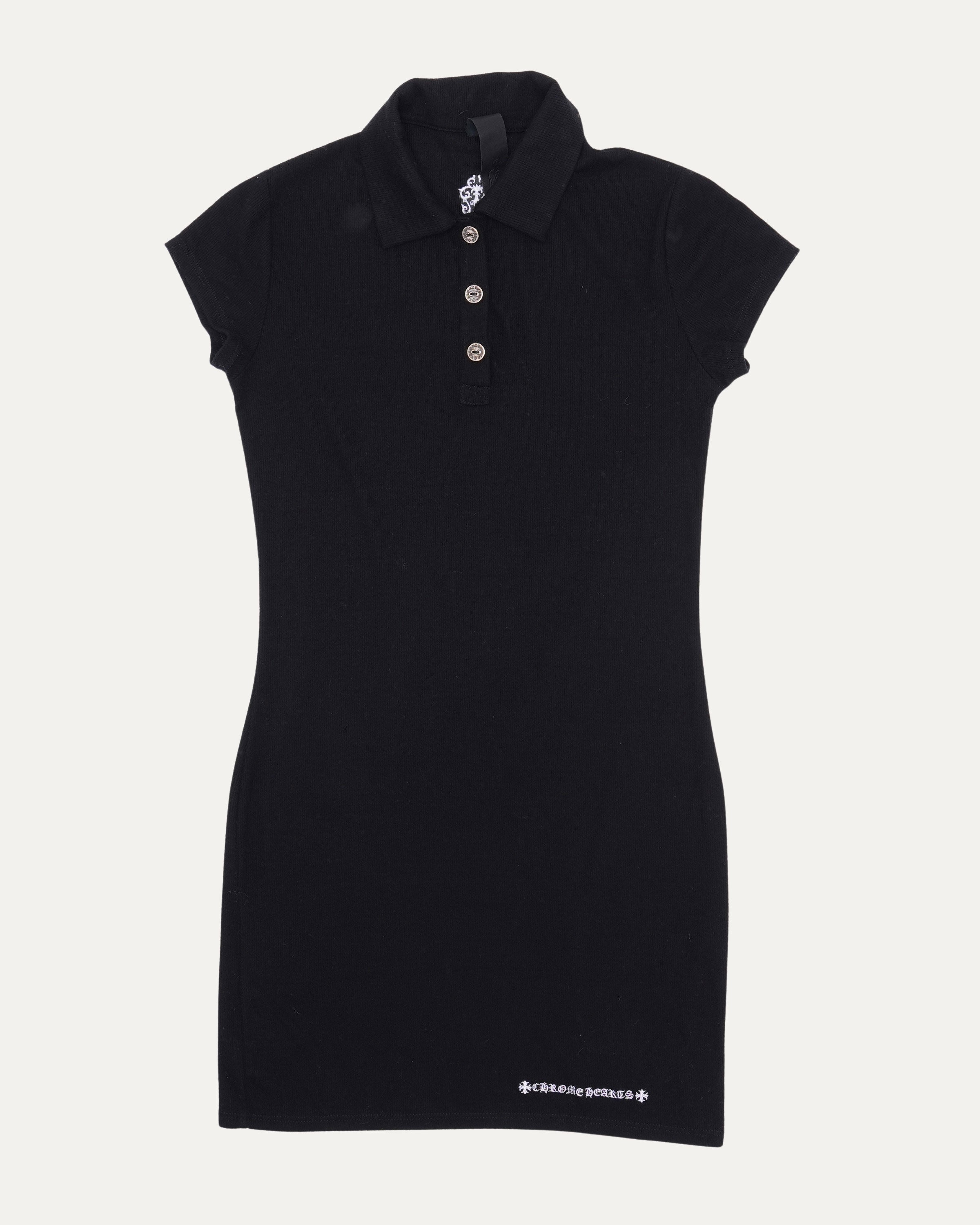 Chrome Hearts Collared Mini Dress
